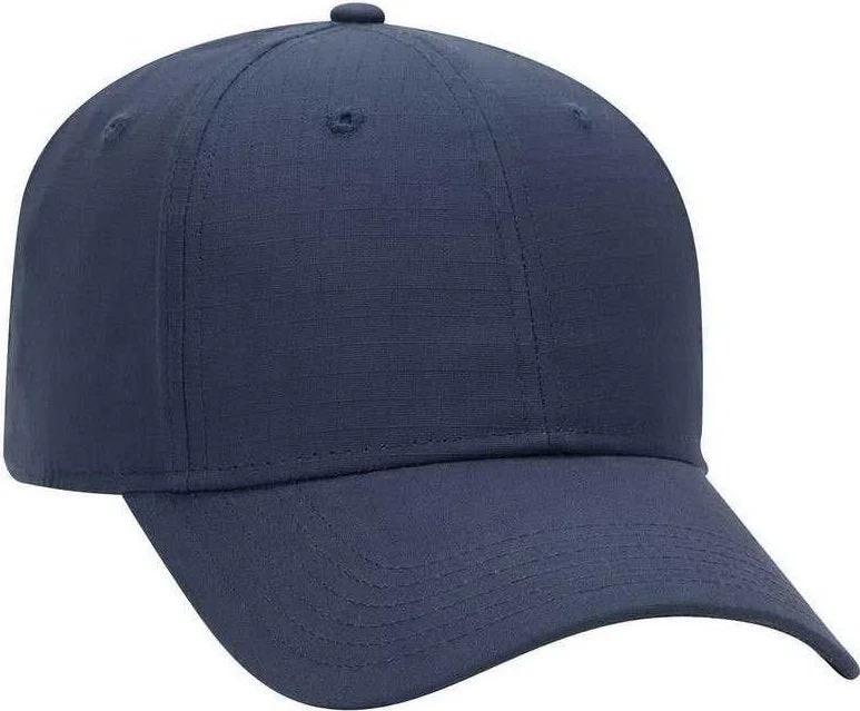 OTTO 19-1266 6 Panel Low Profile Baseball Cap - Navy