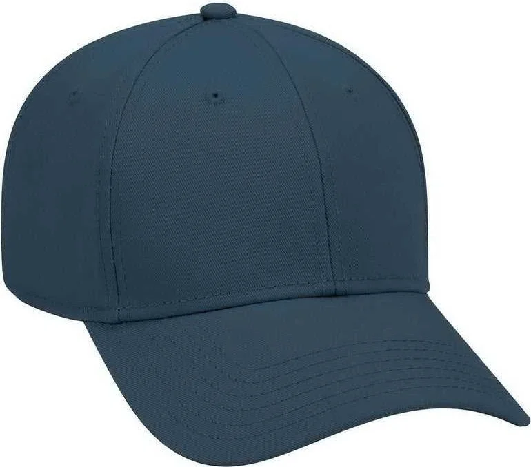 OTTO 19-768 Superior Cotton Twill Low Profile Pro Style Cap - Navy Blue