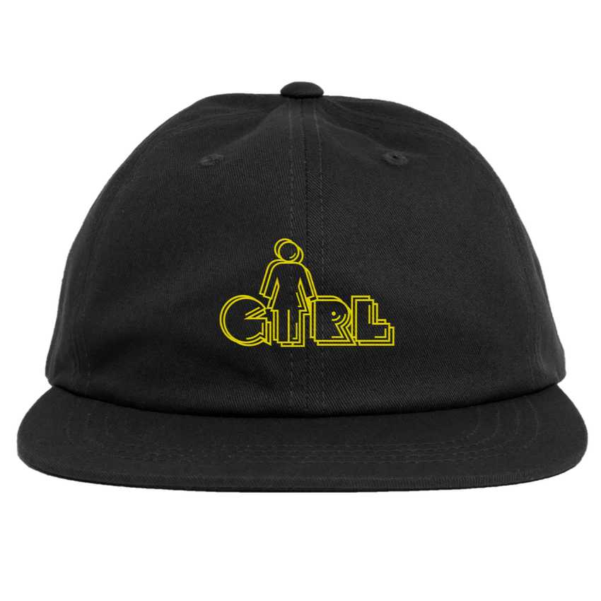 Pac-Man OG 6 Panel Hat | Black