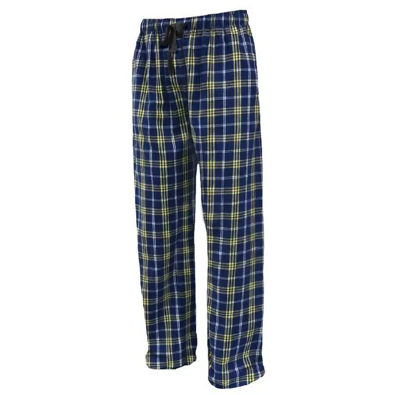 Pennant FLNP Flannel Plaid Pant - Navy Gold