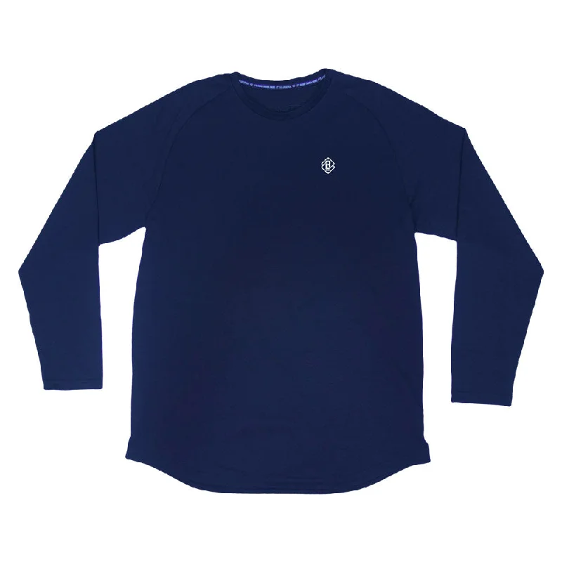 Diamond Tech Long Sleeve  - Navy