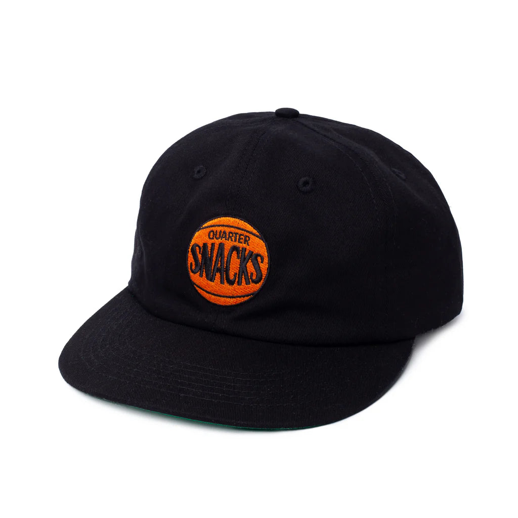 Quartersnacks 70's Logo Cap - Black