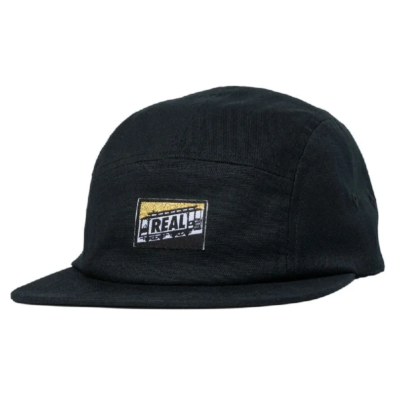 Real Camper Hat Tough Threads Black - O/S