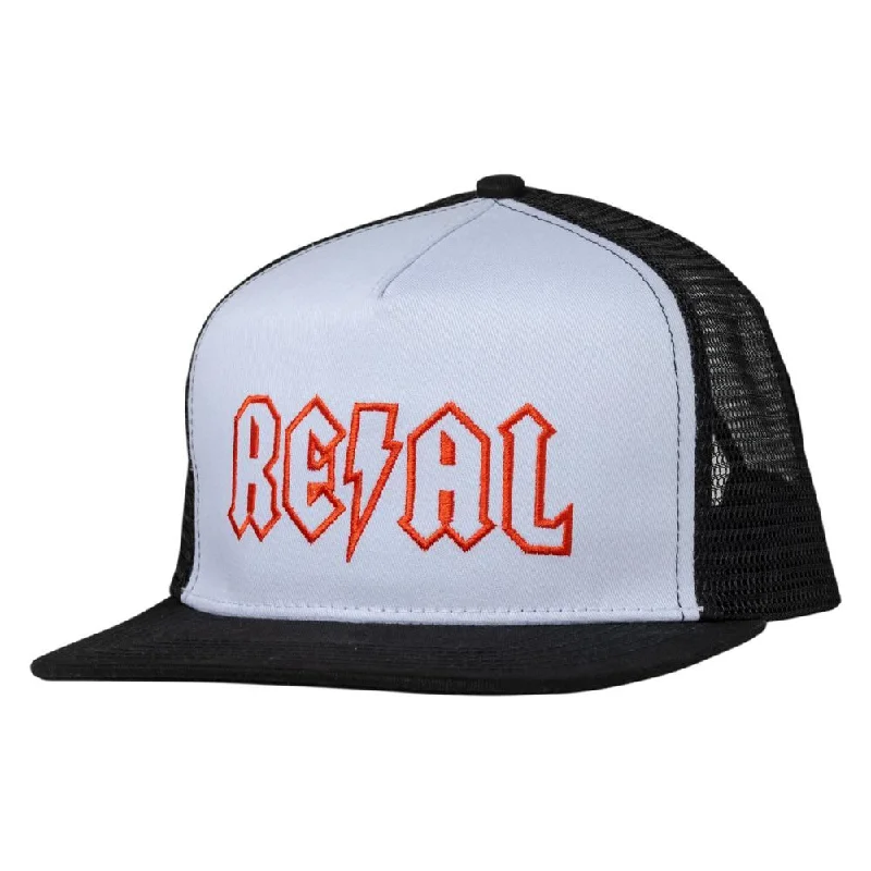 Real Snapback Deeds White / Black / Red - O/S