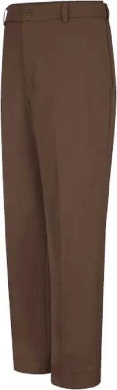 Red Kap PT20EXT Dura-Kap Industrial Pants Extended Sizes - Brown - Unhemmed