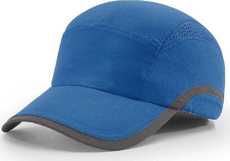 Richardson 158 Laser-Vented Running Caps- Royal Charcoal