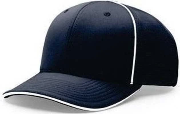 Richardson 172 Fitted Pulse Sportmesh with R-Flex Caps- Navy White Contrast