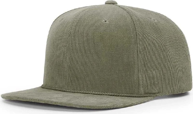 Richardson 253 Timberline Corduroy Caps- Olive