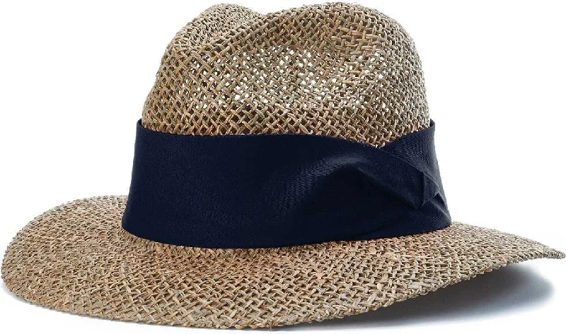 Richardson 822 Straw Safari Hats - Navy