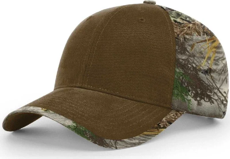 Richardson 844 Duck Cloth Front W/ Camo Back Caps- Realtree Max-1