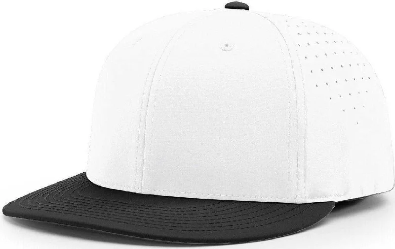 Richardson PTS30 Lite R-Flex Cap - White Black