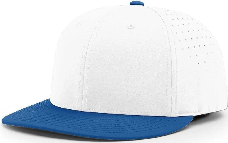 Richardson PTS30 Lite R-Flex Cap - White Royal