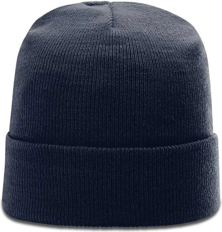 Richardson R18 Solid Beanies with Cuff - Navy