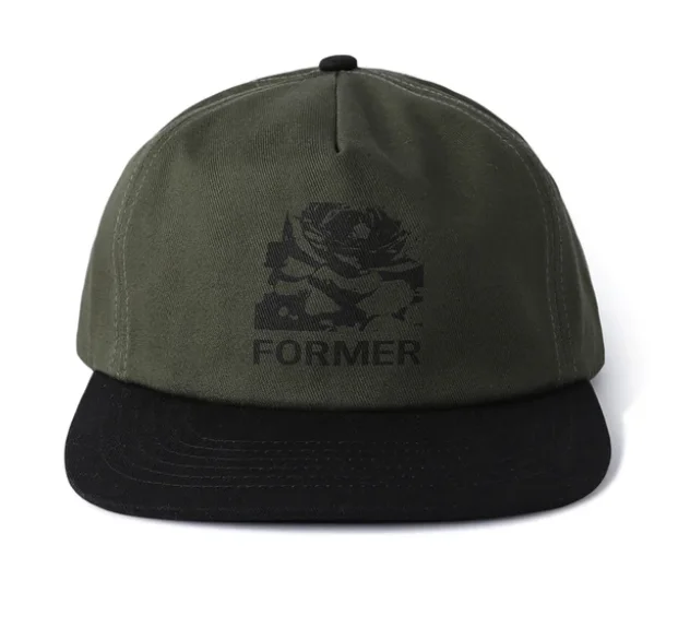 Rose Crux Cap | Black/Olive