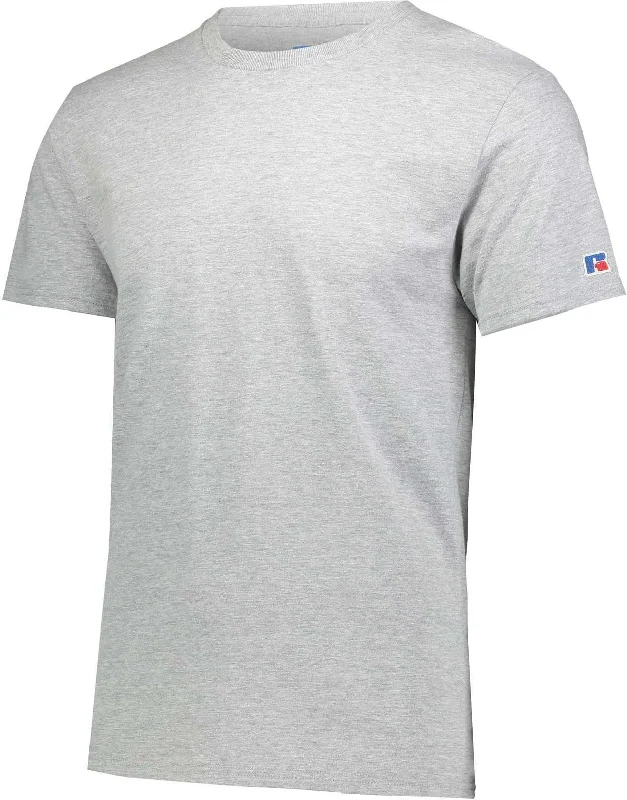 Russell 600M Cotton Classic Tee - Athletic Heather