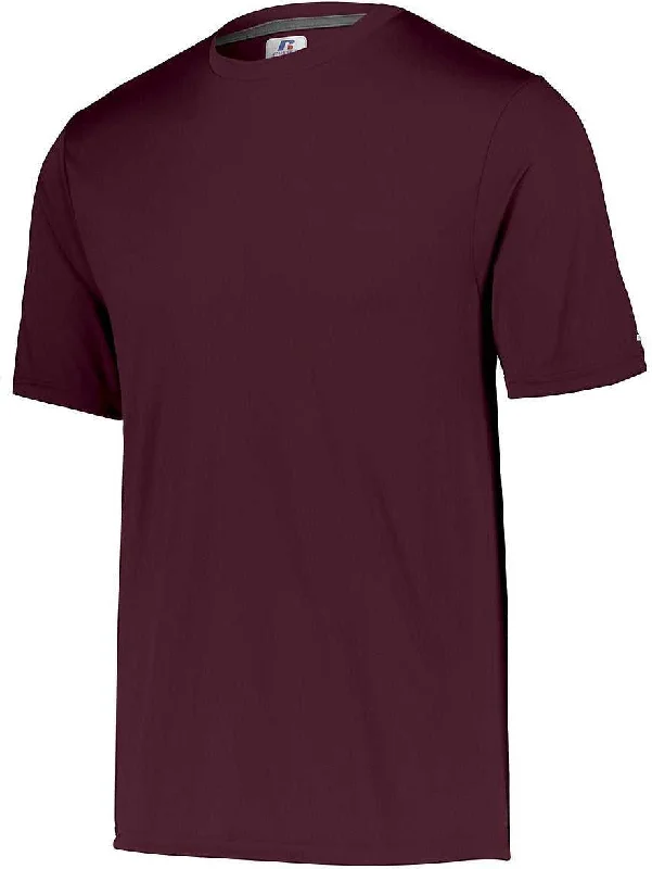 Russell 629X2B Youth Dri-Power Core Performance Tee - Maroon