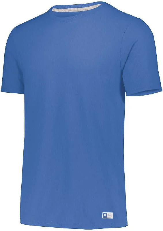 Russell 64STTB Youth Essential Tee - Collegiate Blue