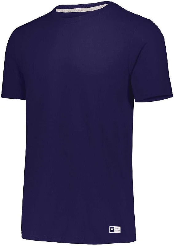 Russell 64STTB Youth Essential Tee - Purple