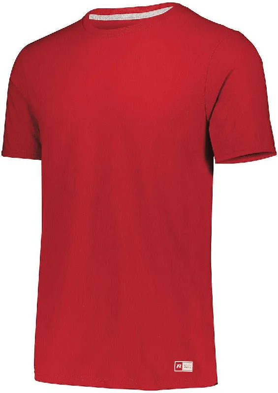 Russell 64STTB Youth Essential Tee - True Red