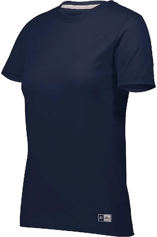 Russell 64STTX Ladies Essential Tee - Navy