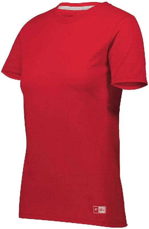 Russell 64STTX Ladies Essential Tee - True Red