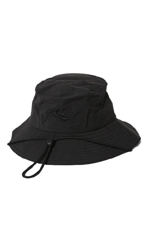 Rusty Boys Quick Dry Bucket Surf Hat Black