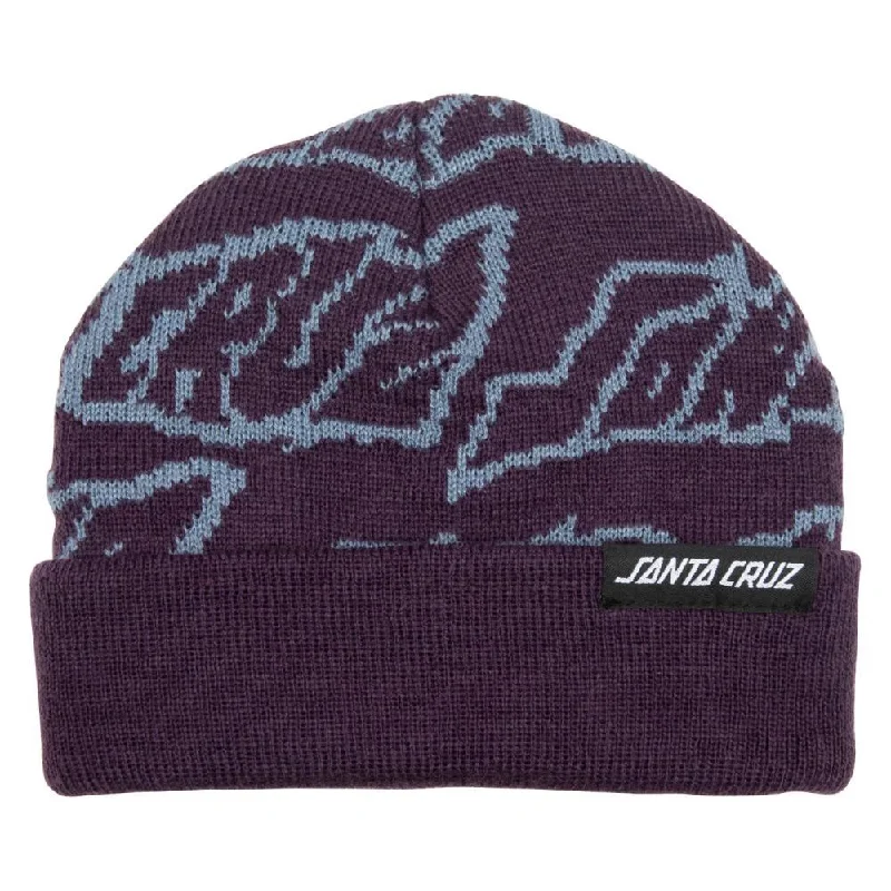 Santa Cruz Beanie Creep Repeat Blackcurrant - O/S