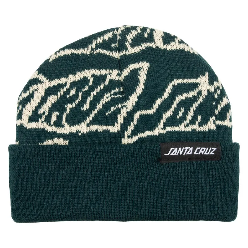 Santa Cruz Beanie Creep Repeat Rainforest - O/S