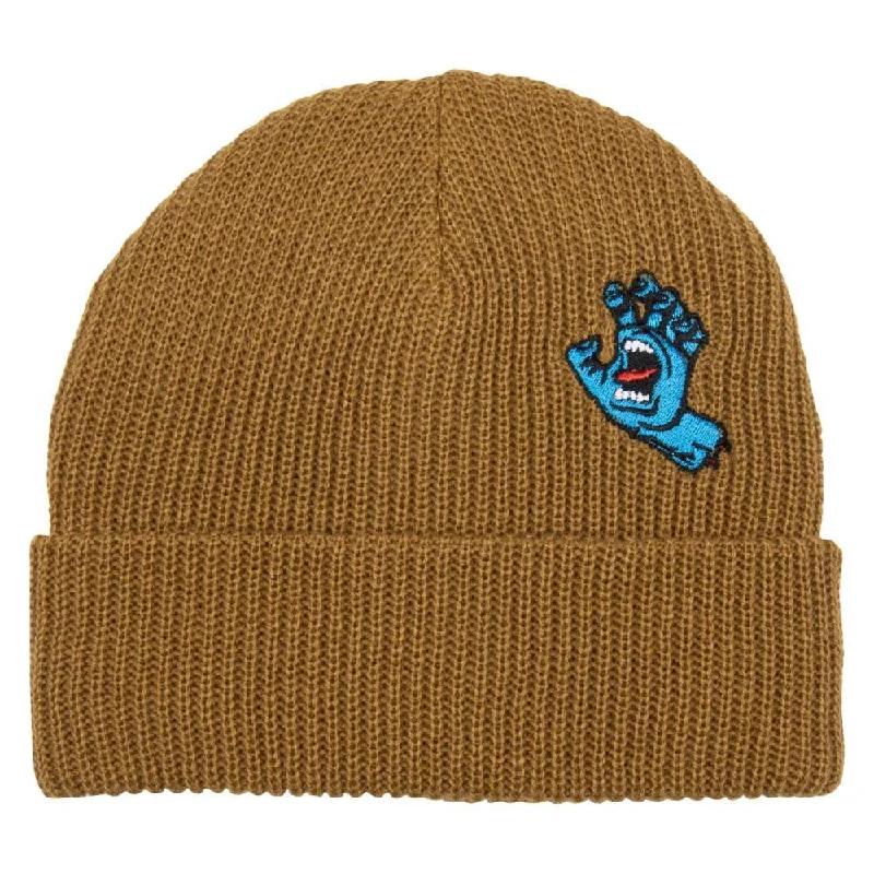 Santa Cruz Beanie Screaming Mini Hand Biscuit - O/S