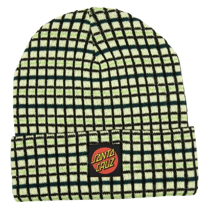 Santa Cruz Beanie Swindler Matcha Stripe - O/S