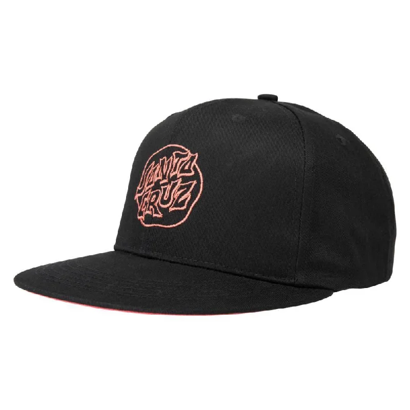 Santa Cruz Cap Fever Dream Dot Black - O/S