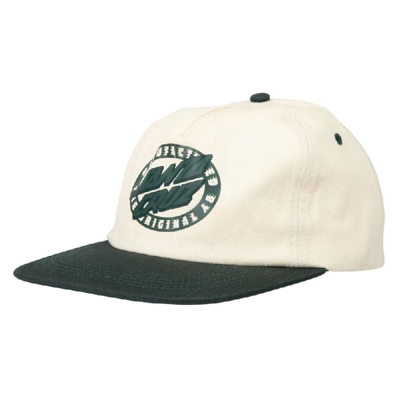 Santa Cruz Cap MFG Oval Dot Chalk / Rainforest - O/S