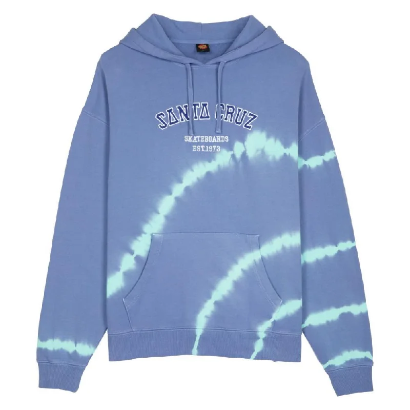 Santa Cruz Hood Collegiate Strip - Hydra Blue Tie Dye