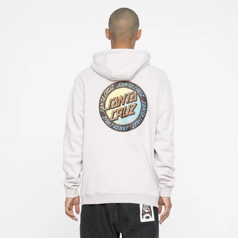 Santa Cruz Hood Loud Ringed Dot Hood - Grey Acid Wash