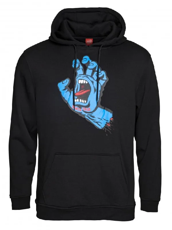 Santa Cruz Hood Screaming Hand Hood - Black