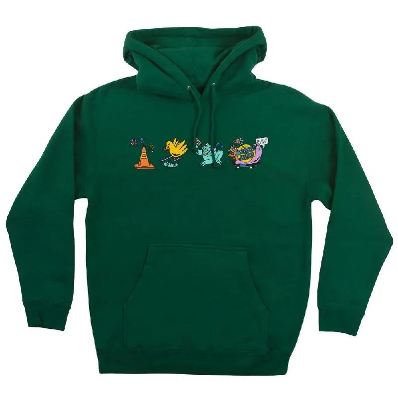 Santa Cruz Hoody Skate Like A Girl - Forest