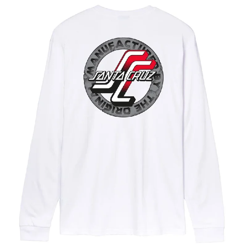 Santa Cruz Longsleeve T-Shirt MFG OGSC L/S T-Shirt - White