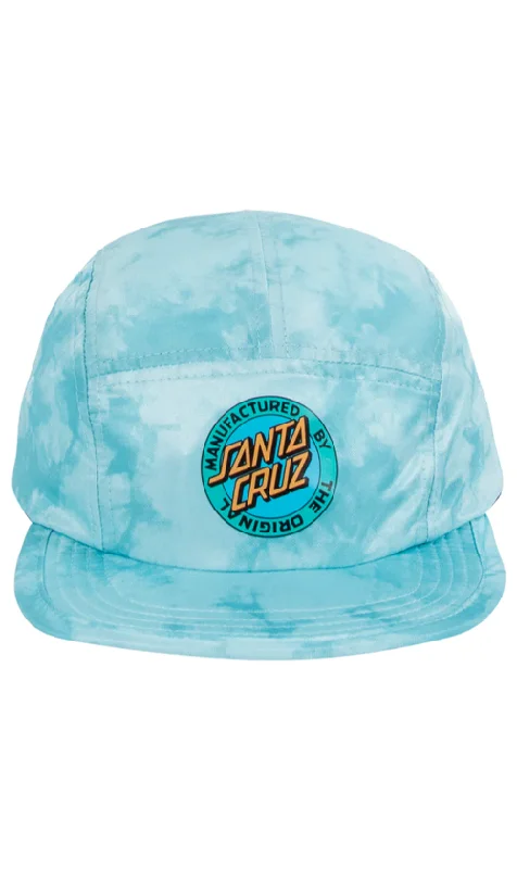 Santa Cruz MFG Dot Retro Tie Dye Cap Ocean/Tie Dye