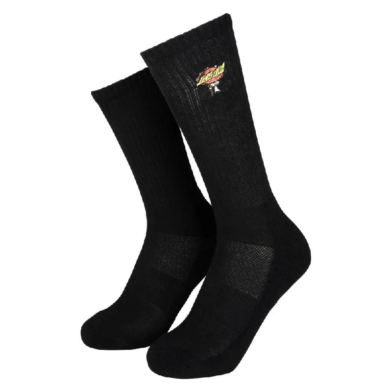 Santa Cruz Sock Winkowski Alien Creep Black - 8-11