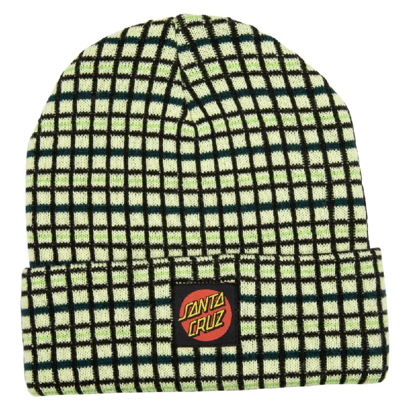 Santa Cruz Swindler Beanie - Matcha Stripe