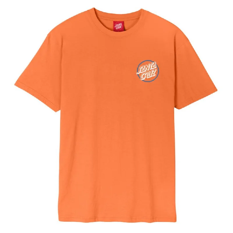 Santa Cruz T-Shirt Breaker Check Opus Dot - Apricot