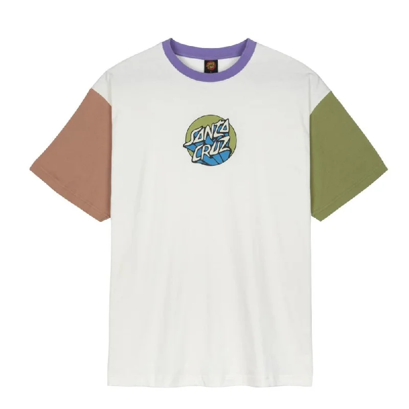 Santa Cruz T-Shirt Crinkle Delta Dot Front Tee - Multi