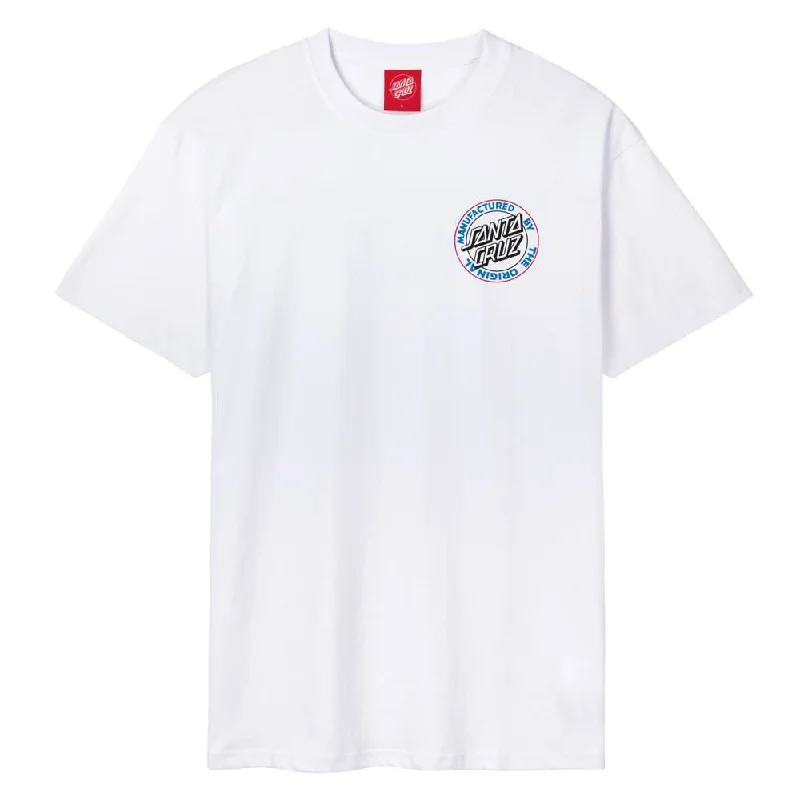 Santa Cruz T-Shirt Natas Screaming Panther - White