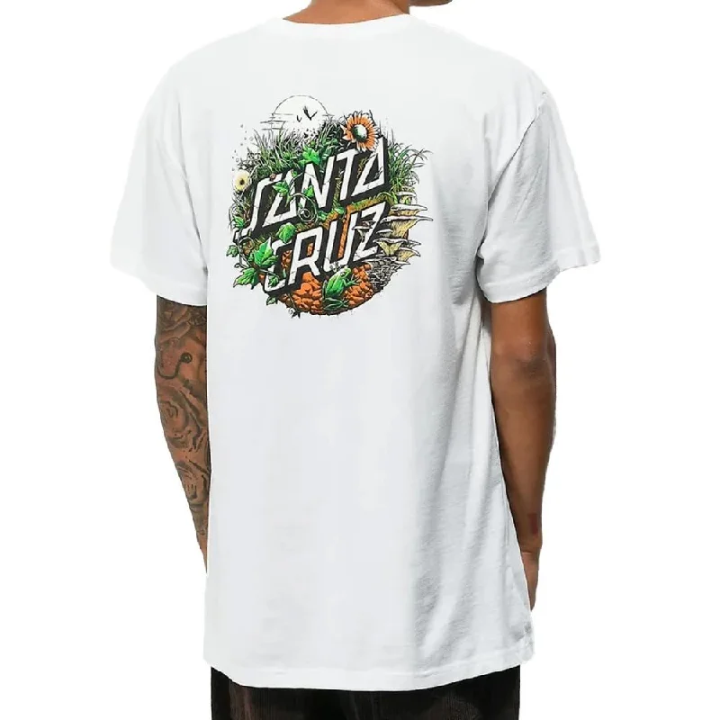 Santa Cruz T-Shirt Nature Dot T-Shirt - White