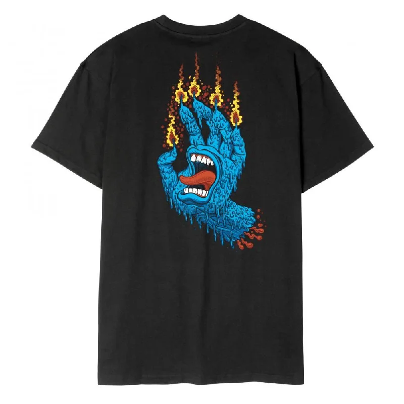 Santa Cruz T-Shirt Pace Ritual Hand - Black