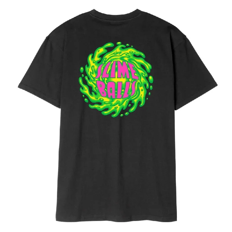 Santa Cruz T-Shirt SB Logo T-Shirt - Black