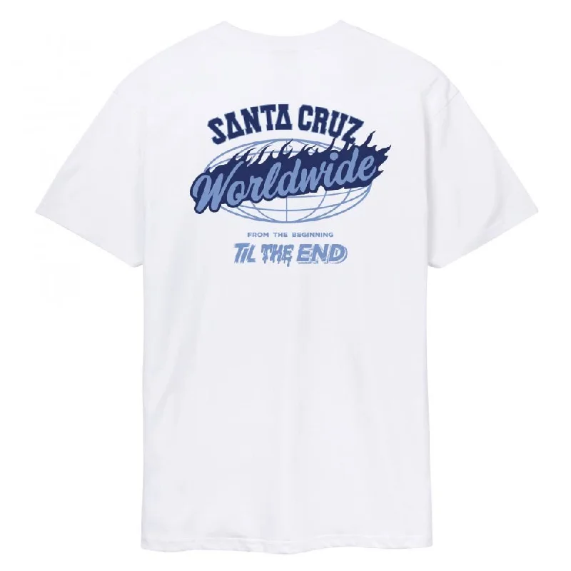 Santa Cruz T-Shirt TTE Worldwide - White