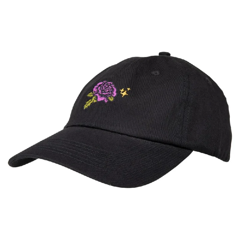 Santa Cruz Womens Cap Rose Glimmer Black - O/S