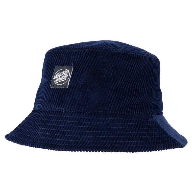 Santa Cruz Womens Hat Nomad Bucket Hat - Navy Cord