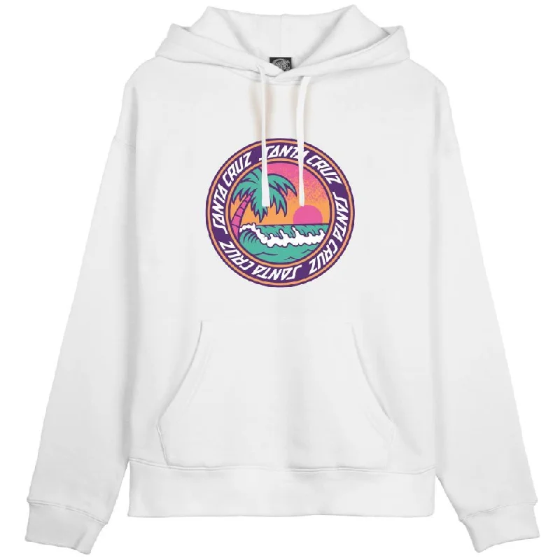 Santa Cruz Womens Hood Paradise Break Front - White